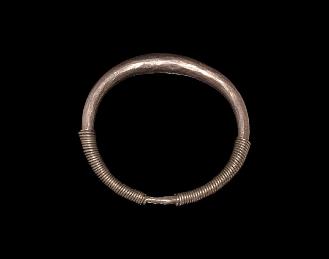 Tribal Coiled Terminal Bracelet (1 of 1)