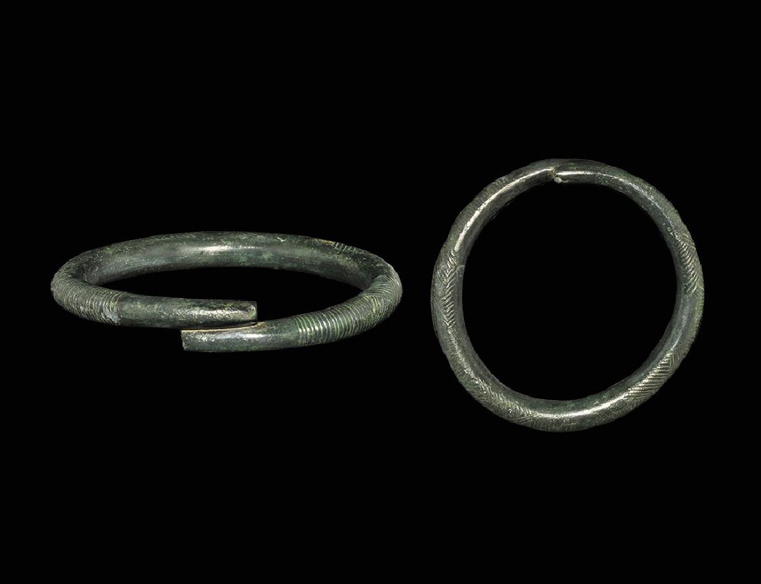 Bronze Age Decorated Bracelet (1 of 1)