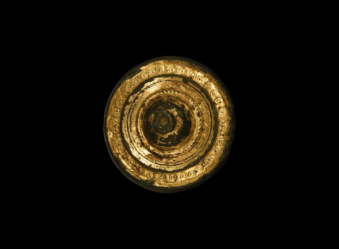 Roman Gilt Umbonate Brooch (1 of 1)