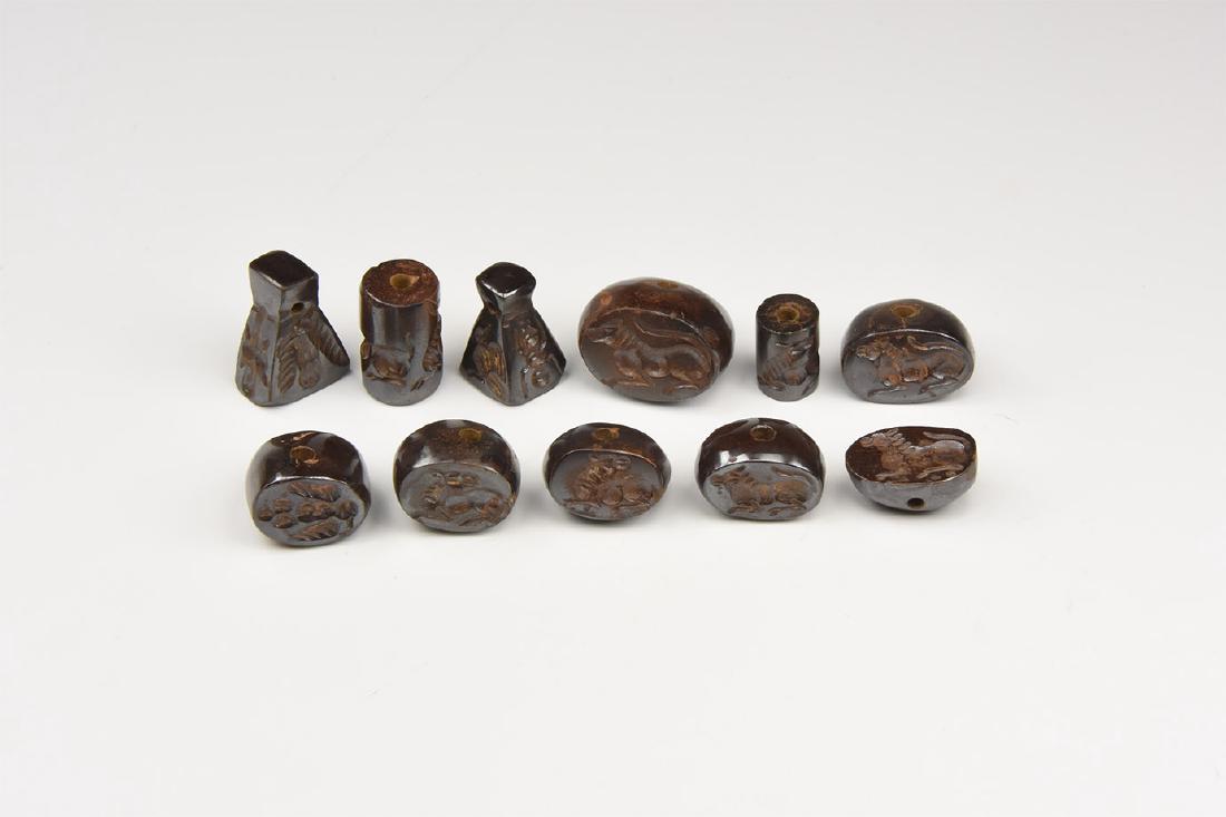 Western Asiatic Haematite Stamp Seal Group (1 of 1)