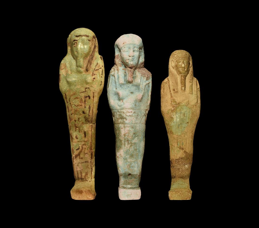 Egyptian Shabti Group (1 of 1)