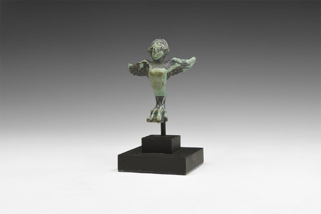 Greek Siren Casket Foot (1 of 1)