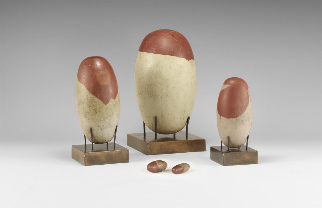 Indian Hindu Shiva Linga Group (1 of 1)