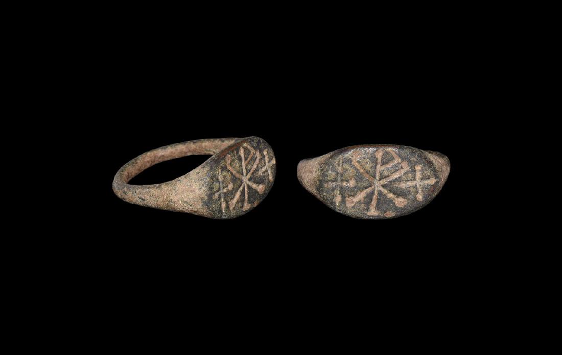 Byzantine Ring with Chi-Rho (1 of 1)