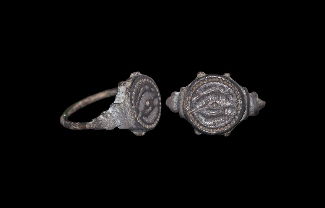 Byzantine Ring with Acanthus Leaf Design (1 of 1)