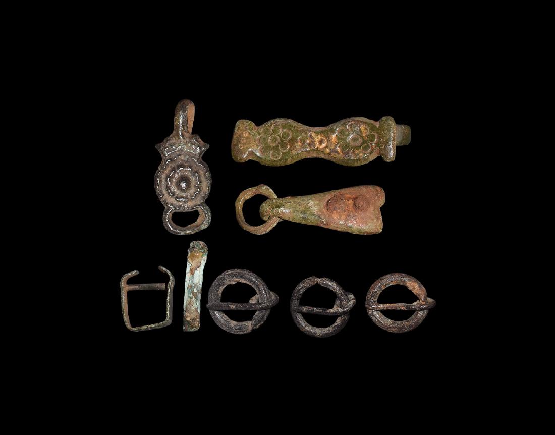 Medieval Dress Fastener Group (1 of 1)