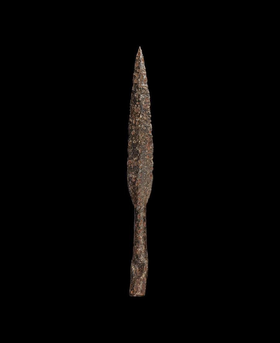 Viking Leaf-Shaped Spearhead (1 of 1)