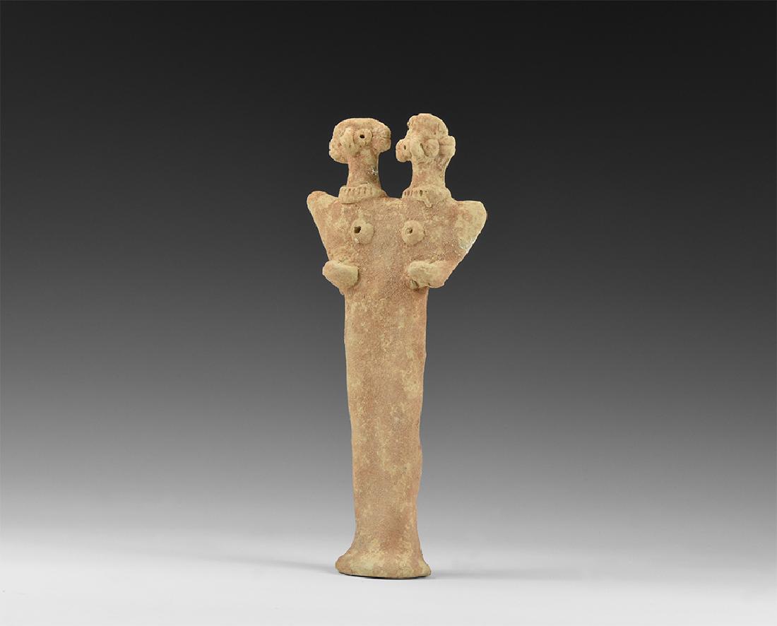 Syro-Hittite Double-Headed Fertility Idol (1 of 1)