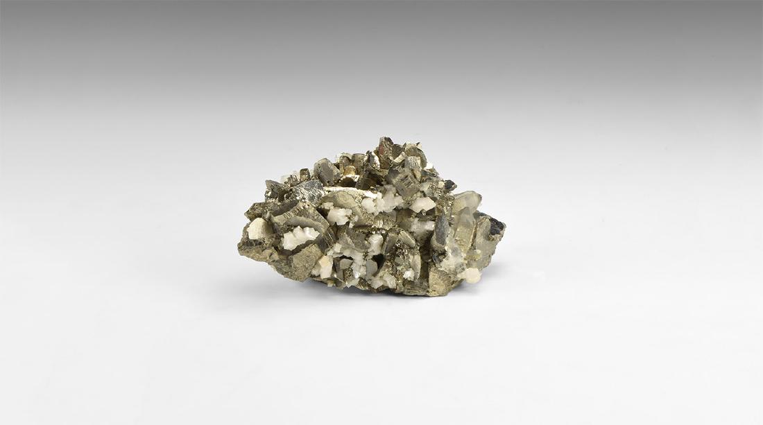 Arsenopyrite with Quartz & Dolomite Specimen (1 of 1)