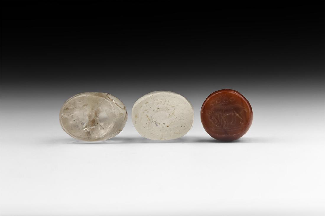 Western Asiatic Sassanian Style Stamp Seal Collection. (1 of 1)