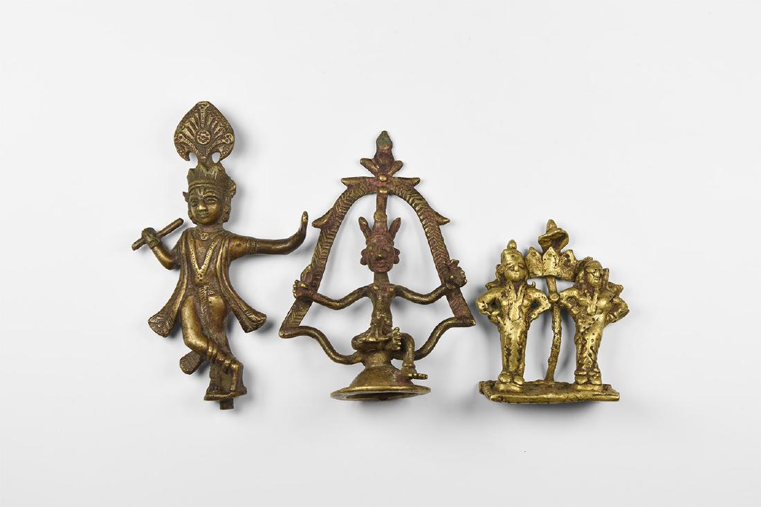 Indian Deity Statuette Group (1 of 1)