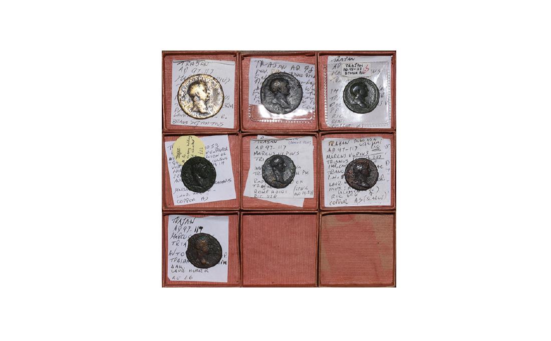 Ancient Roman Imperial Coins - Trajan - Bronzes [7] (1 of 1)