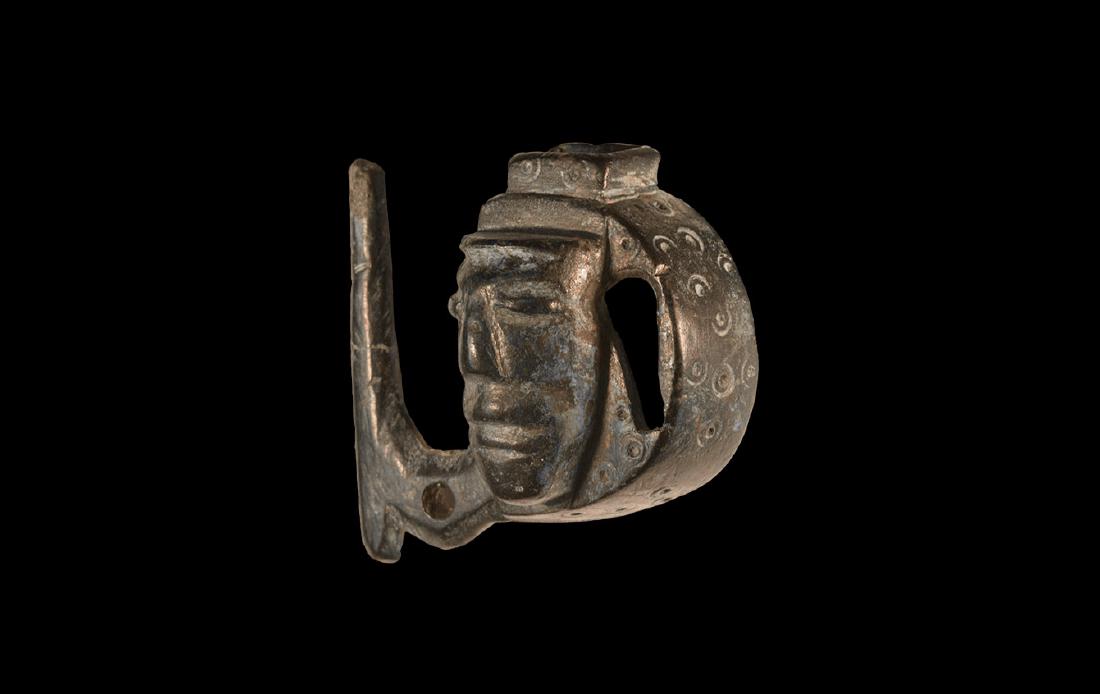 Roman Figural Barrel Lock (1 of 1)