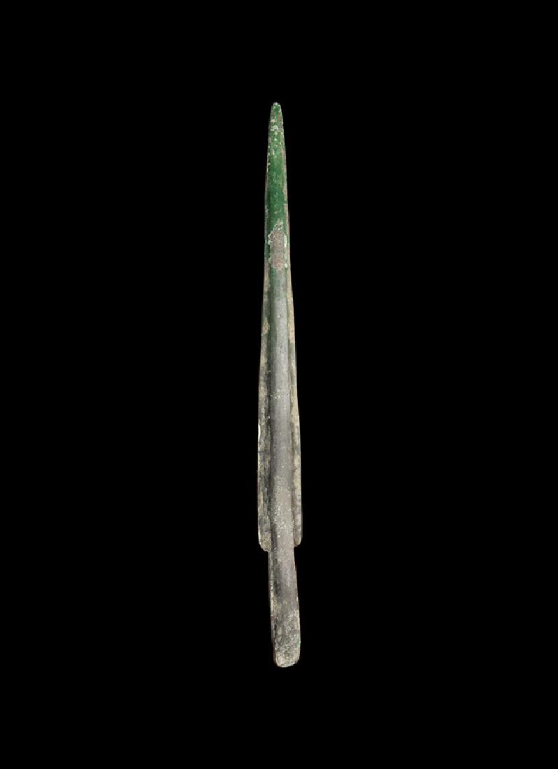 Indo-Gangetic Flat Tanged Spearhead (1 of 1)