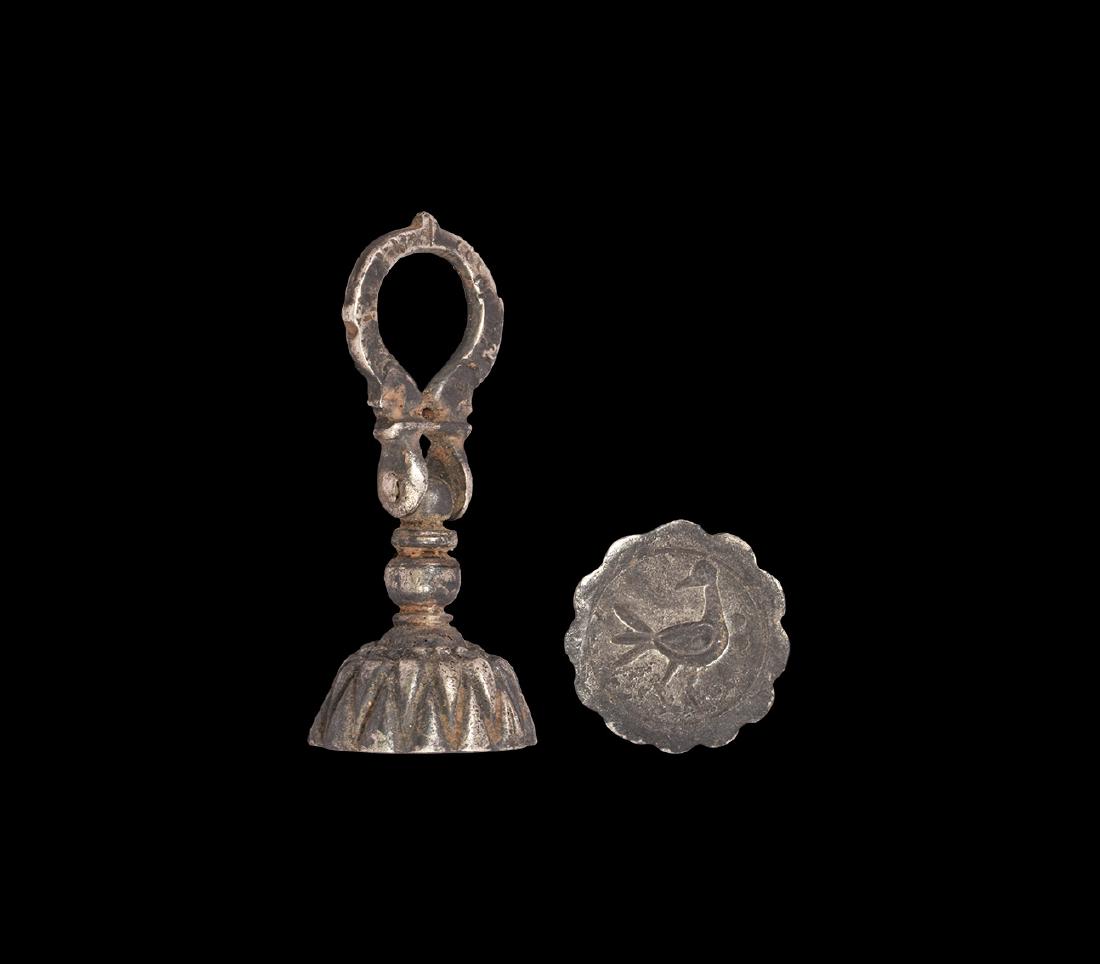Byzantine Seal Matrix with Bird (1 of 1)