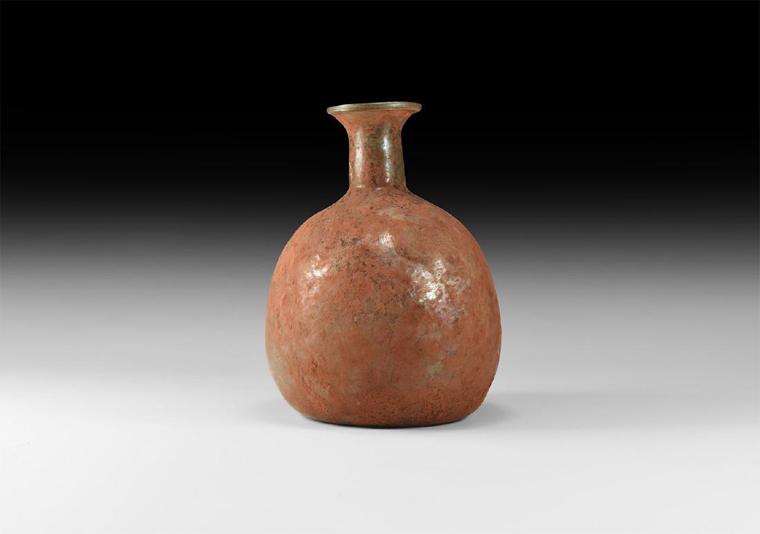Roman Bulbous Glass Bottle (1 of 1)