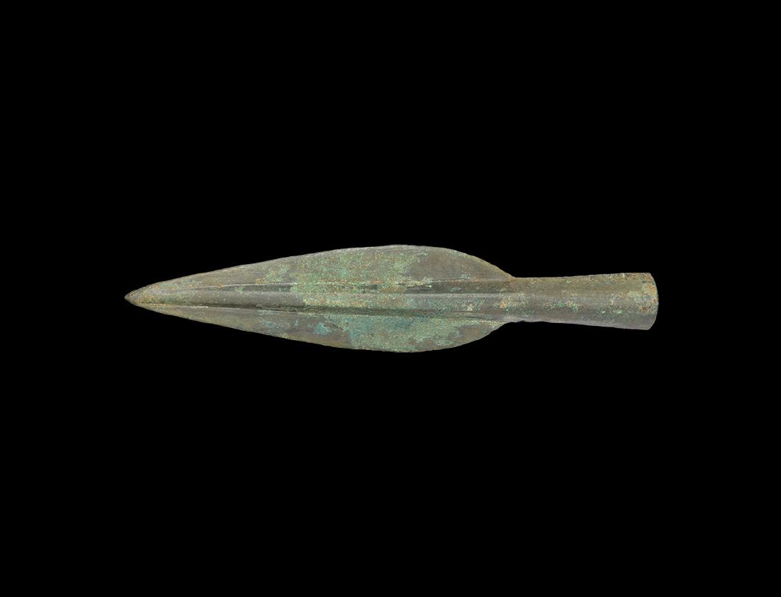 Bronze Age Socketted Spearhead (1 of 1)