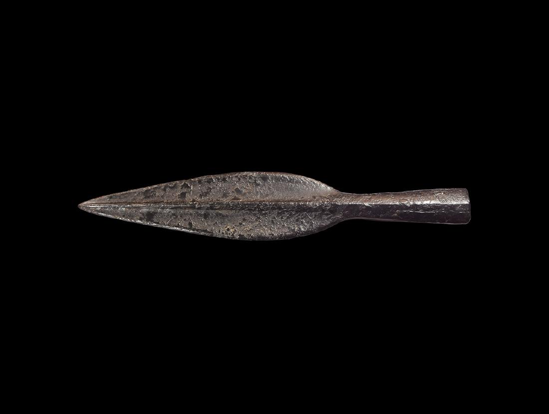 Iron Age Celtic Socketted Spearhead (1 of 1)
