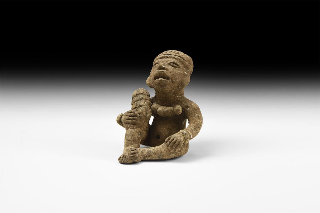 Pre Columbian Mexican Seated Figure (1 of 1)