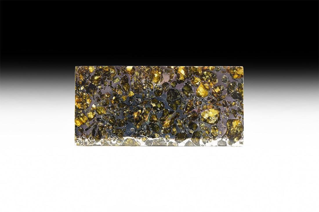 Seymchan Cut and Polished Meteorite Slice (1 of 1)