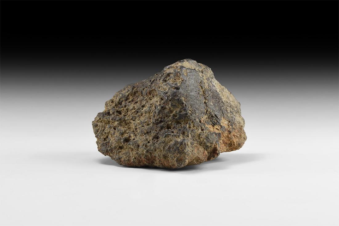 Natural History - Rhodope Mountains Meteorite (1 of 1)