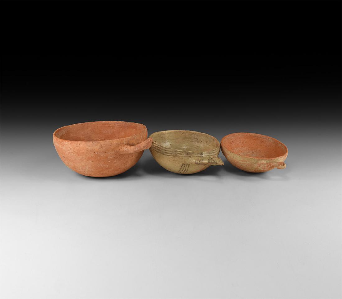 Western Asiatic Handled Holy Land Bowl Group (1 of 1)