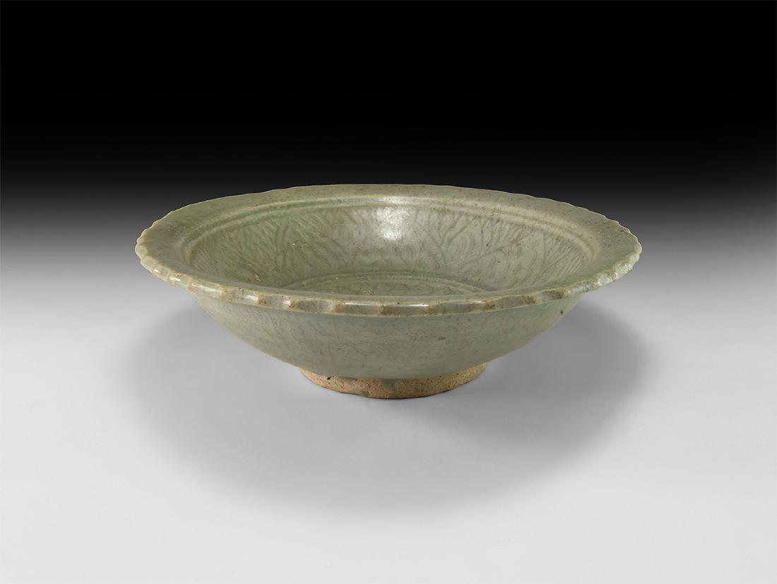 Chinese Ming Green Glazed Dish (1 of 1)
