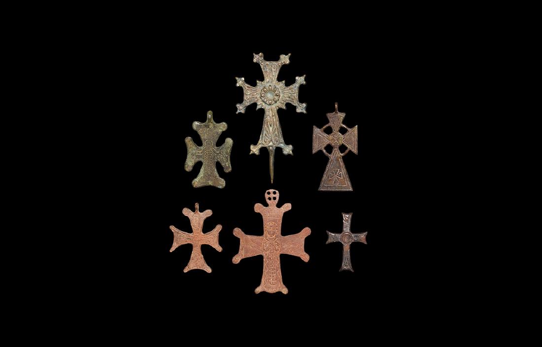 Post Medieval Decorated Cross Collection (1 of 1)
