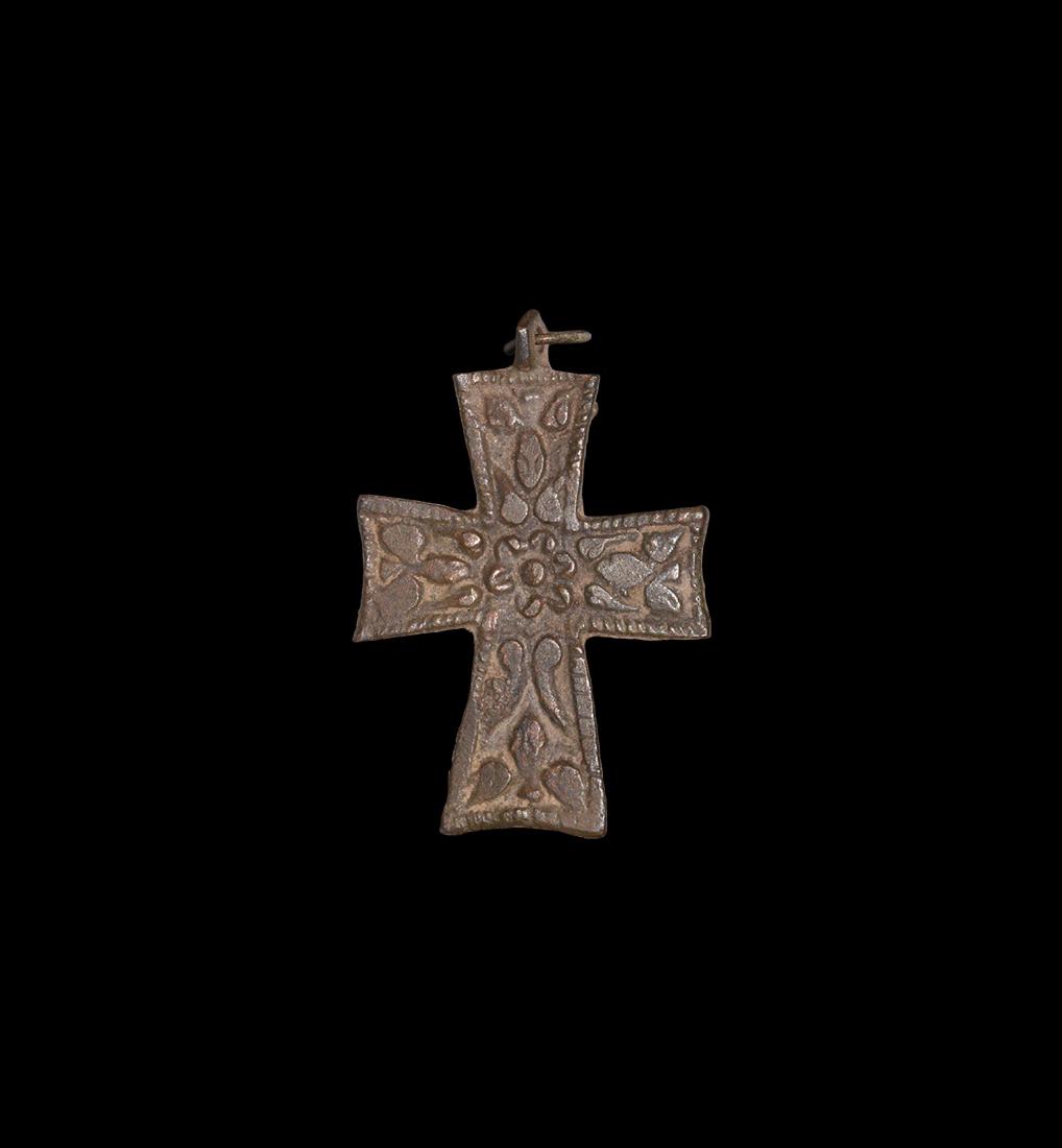 Post Medieval Floral Cross Pendant (1 of 1)