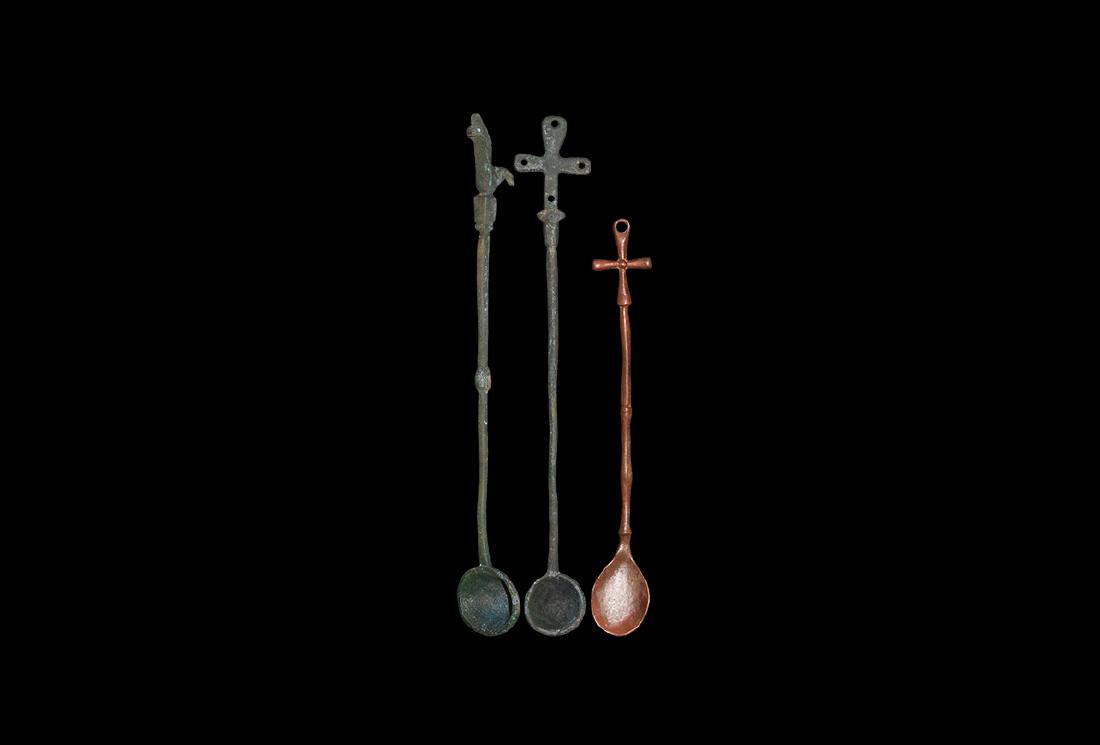 Post Medieval Liturgical Spoon Group (1 of 1)