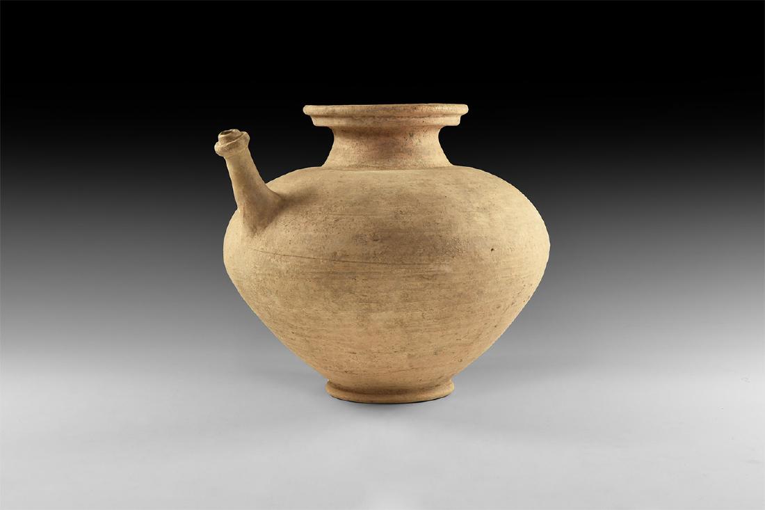 Southeast Asian Creamware Bang Chiang Kendi (1 of 1)