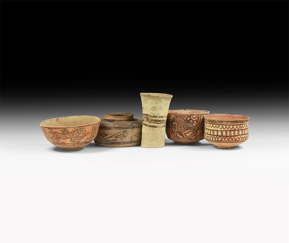 Indus Valley Mehrgarh Polychrome Vessel Group (1 of 1)
