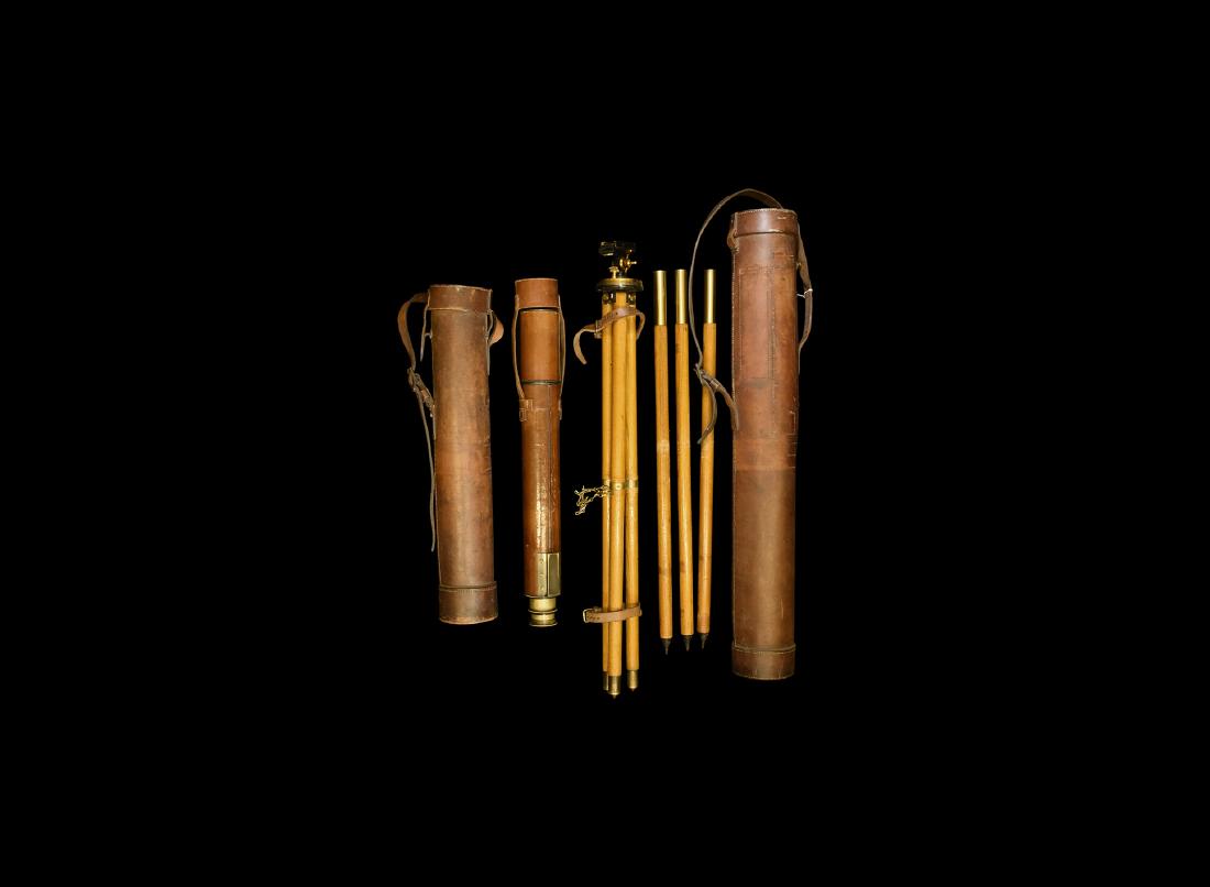 British Spotting Telescope with Tripod and Cases (1 of 1)