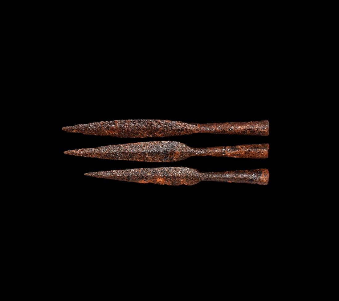 Iron Age Celtic Spearhead Group (1 of 1)