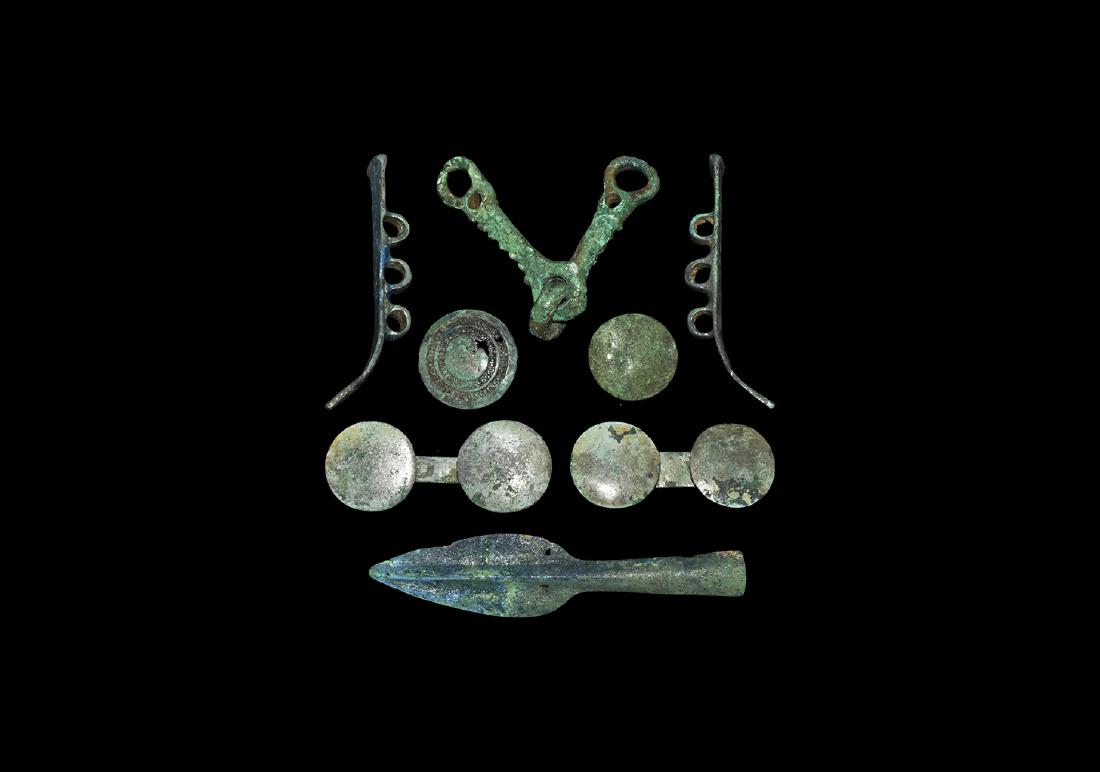 Bronze Age Horse Harness and Spearhead Group (1 of 1)
