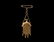 Victorian Gold Miniature Purse Brooch