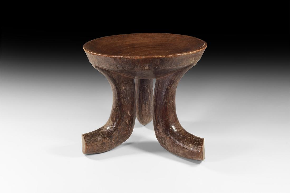 African Three-Legged Stool (1 of 1)