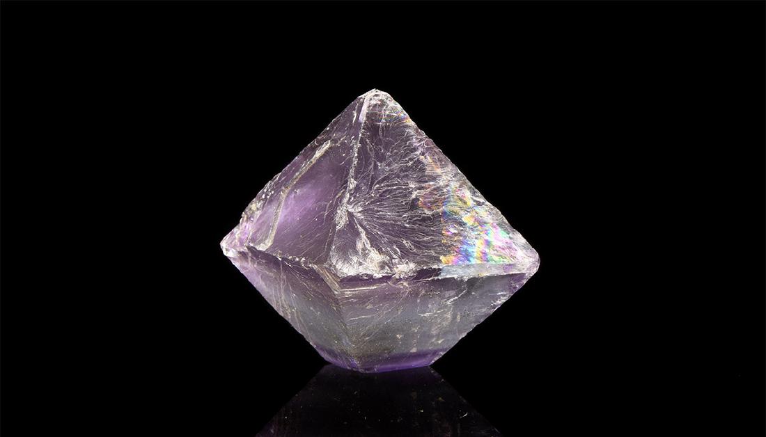 Octahedron Purple Fluorite Specimen (1 of 1)