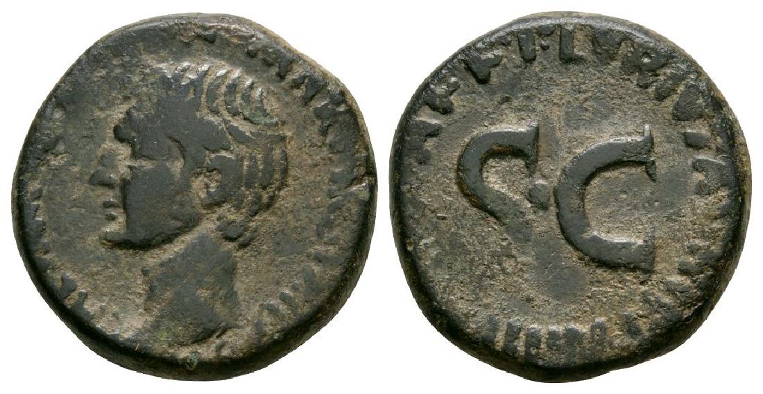 Ancient Roman Imperial Coins - Augustus - SC As (1 of 1)