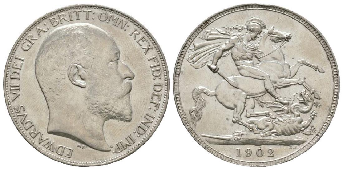 English Milled Coins - Edward VII - 1902 - Crown (1 of 1)