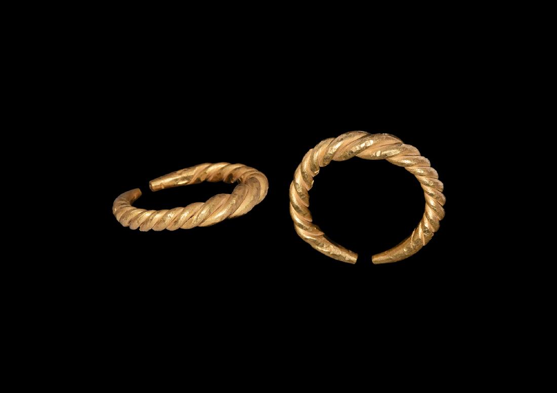 Bronze Age Gold Twisted Ring (1 of 1)