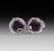 Polished Amethyst Geode Pair
