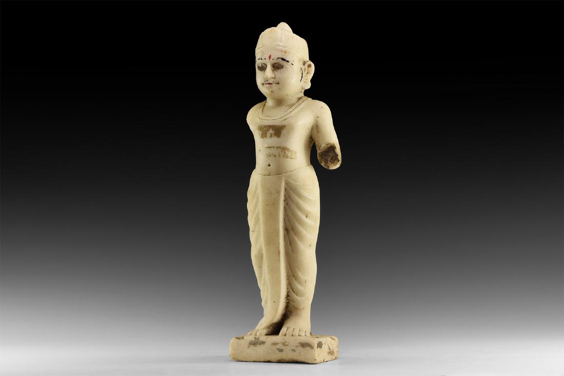 Indian Marble Goddess Statue (1 of 1)