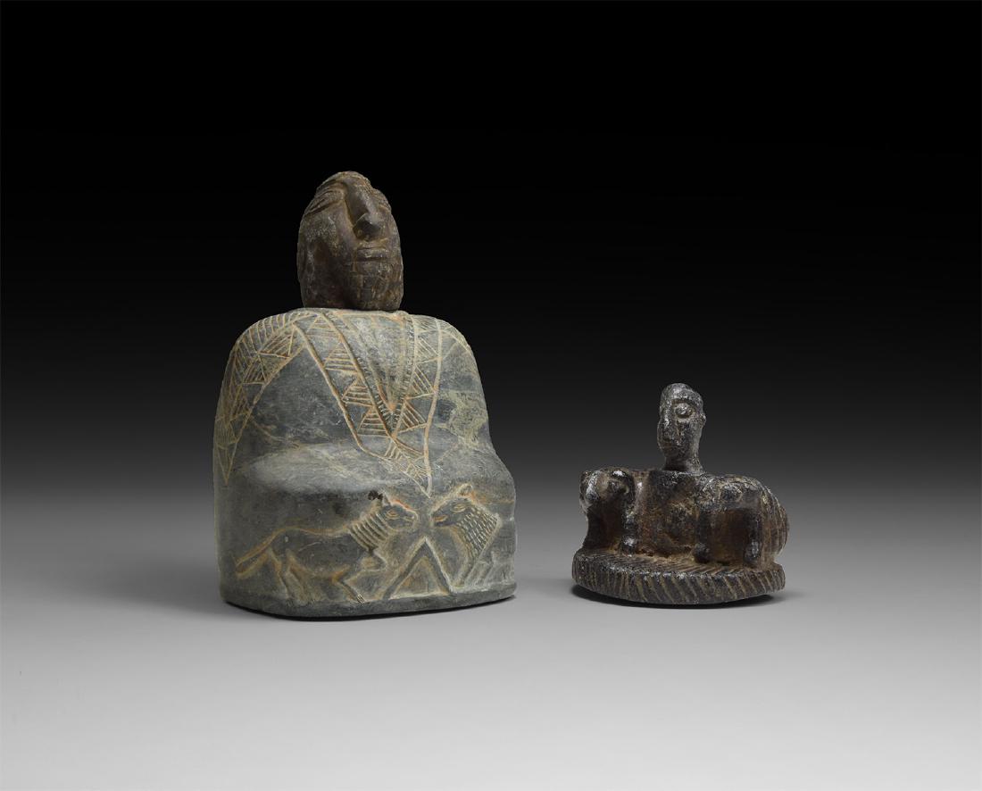 Western Asiatic Style Two-Piece Idol Pair (1 of 1)