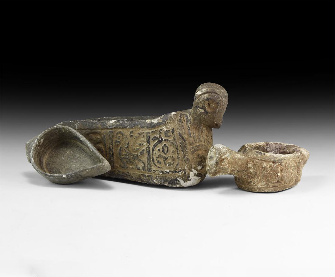 Western Asiatic Style Stone Carving Group (1 of 1)