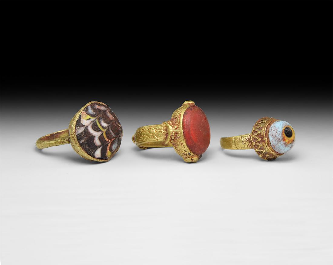 Islamic Gilt Ring Group (1 of 1)