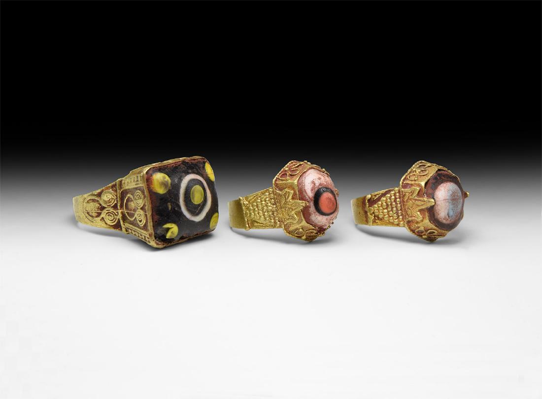 Islamic Gilt Ring Group (1 of 1)