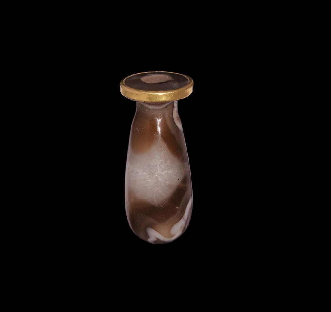 Western Asiatic Agate Kohl Pot (1 of 1)