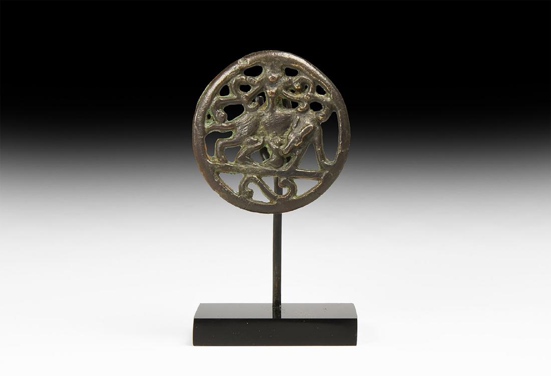 Roman Wolf and Twins Horse Harness Mount (1 of 1)