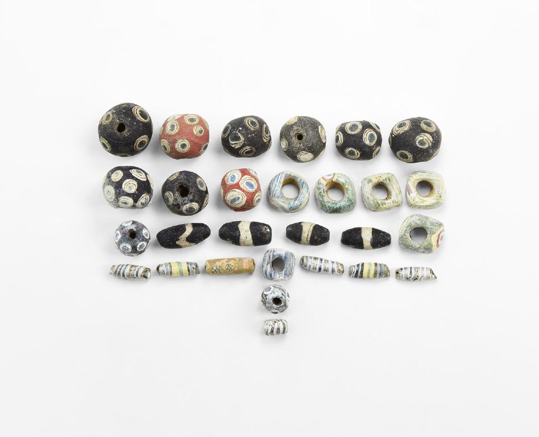Roman Glass Eye Bead Collection (1 of 1)